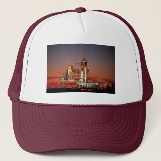 Casquette Red Sky for Space Shuttle Atlantis Launch (Devant)