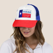 Casquette Red State Texas Retour 50 ans Trucker Chapeau (En situation)
