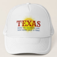 Red State Texas Retour 50 ans Trucker Chapeau