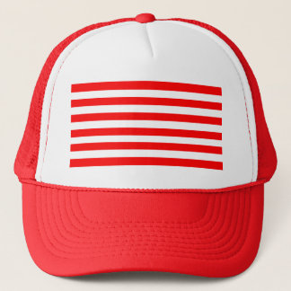 Casquette Red Striped