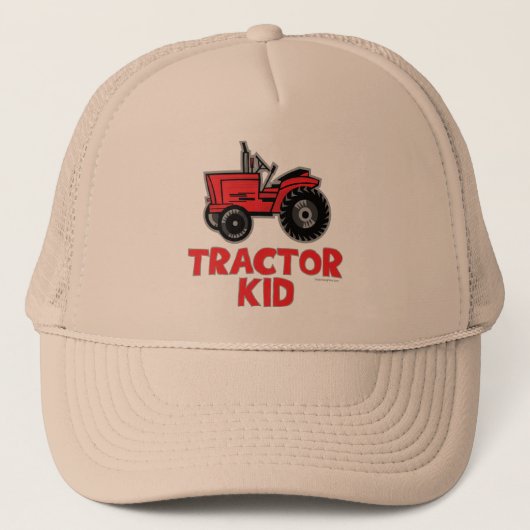 Casquette Red Tractor Kid (Devant)