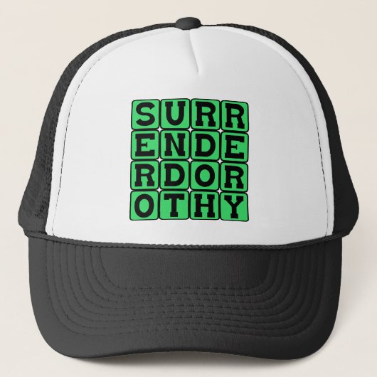 Casquette Reddition Dorothy, menace de Witchy (Devant)