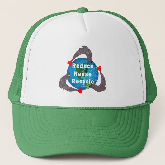 Casquette Reduce Reuse Recycle (Devant)