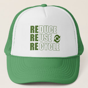 Casquette Réduire la réutilisation du recyclage
