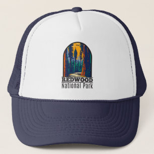 Casquette Redwood National Park Californie Vintage 