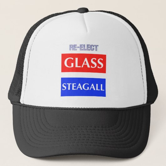 Casquette RÉÉLISEZ Steagall en verre (Devant)