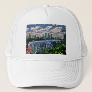 Casquette RÉFLEXIONS des cascades de rivière d'once Brisbane