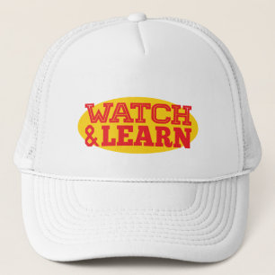 Casquette Regarder et apprendre
