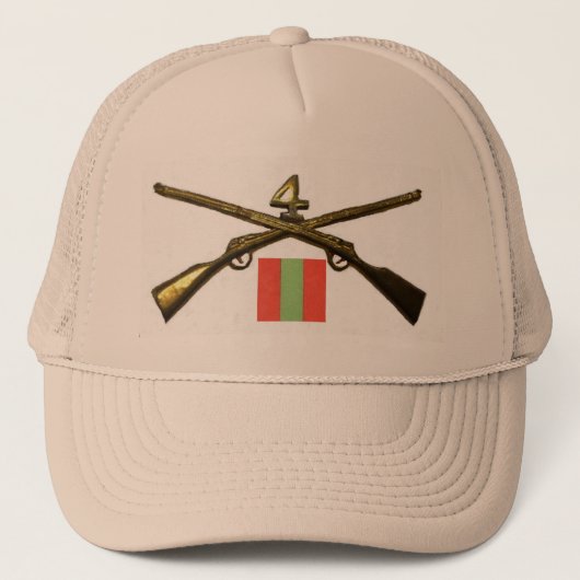 Casquette régiment de l'infanterie 2BN 4ème enrôlé (Devant)