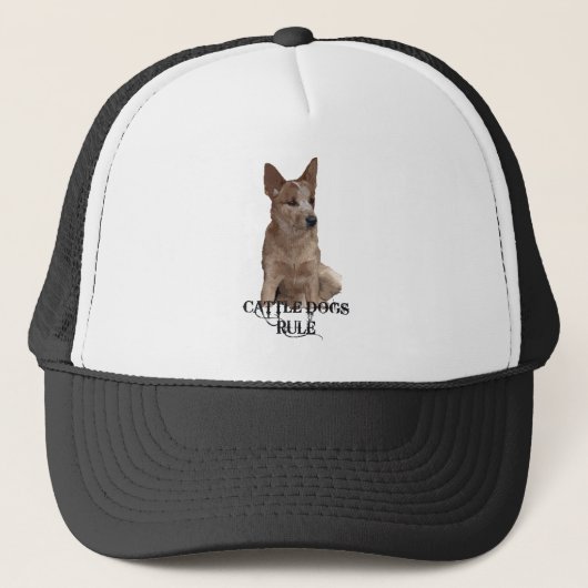 Casquette Règle de chiens de bétail (Devant)