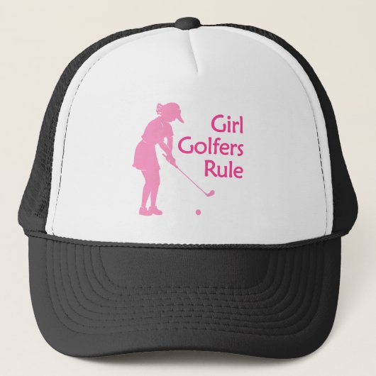 Casquette Règle de golfeurs de fille (Devant)