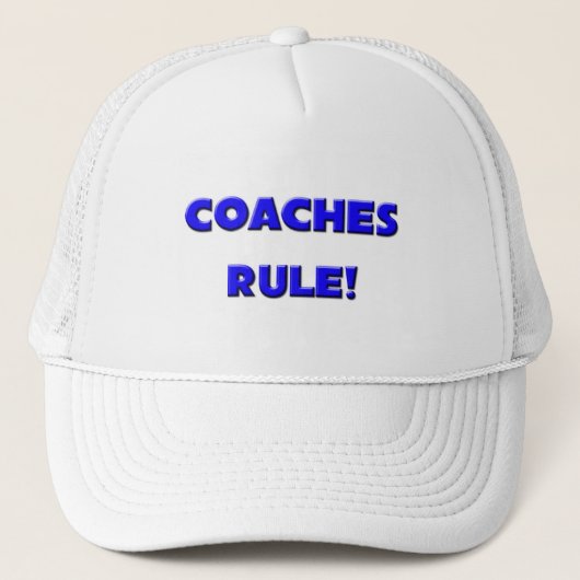 Casquette Règle d'entraîneurs ! (Devant)