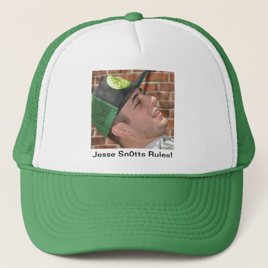 Casquette Règles de Jesse Sn0tts ! (Devant)