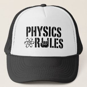 Casquette Règles de physique