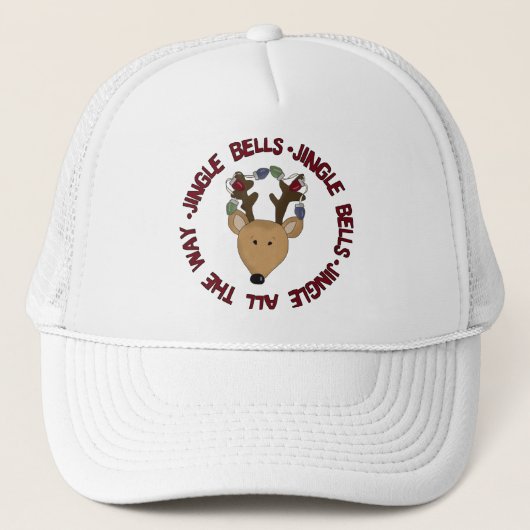 Casquette Reindeer Jingle Bells Tshirts et cadeaux (Devant)