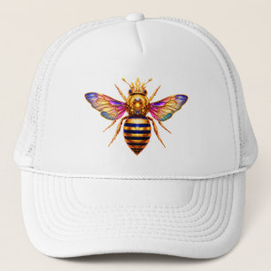 Casquette Reine Abeille Avec Couronne