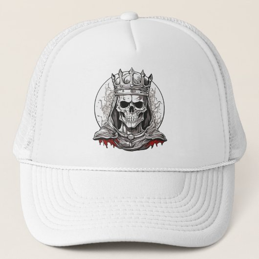 CASQUETTE REINE CRÂNE (Devant)