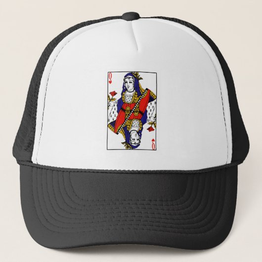 Casquette Reine des coeurs (Devant)