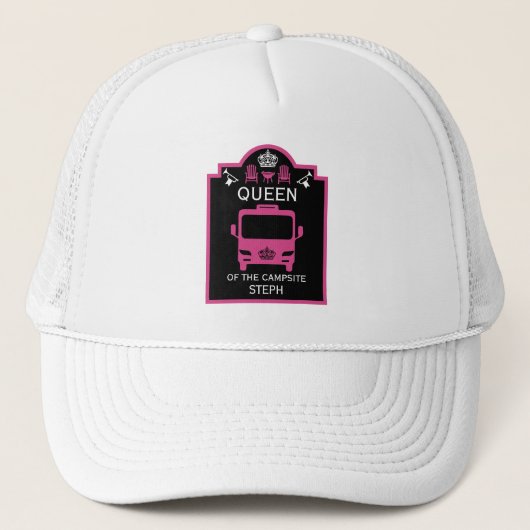 Casquette Reine Du Camping (Devant)