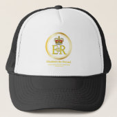 Casquette Reine Elizabeth II (Devant)