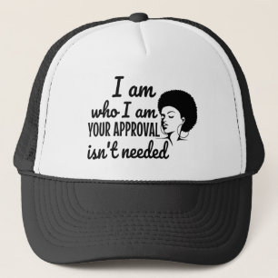 Casquette Reine noire afro-américaine