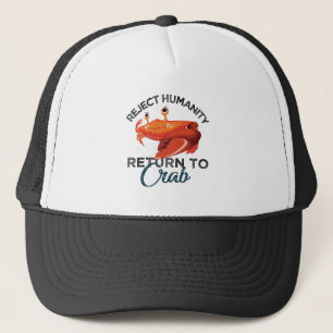 Casquette Rejeter l'humanité Retour au crabe Évolution Embra