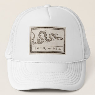 Casquette Rejoignez ou mourrez le crotale : Caricature Benja