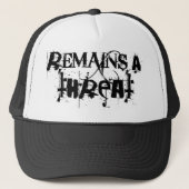 Casquette Remains_a_threat_logo-hat (Devant)
