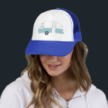 Casquette Remorque Camper vintage - temps de trajet<br><div class="desc">Découvrez cette superbe remorque de camping-car vintage et préparez-vous à votre voyage ! Consultez ma boutique pour plus de designs aussi!</div>