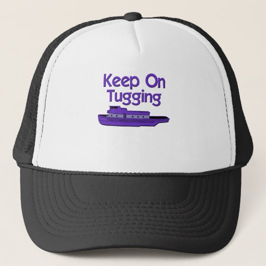 Casquette remorqueur drôle (Devant)