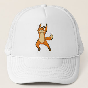 Casquette Renard au Yoga Exercice d'étirement