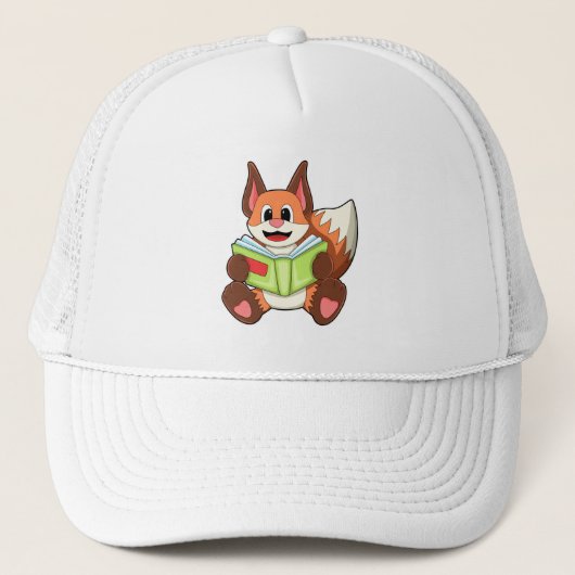 Casquette Renard avec livre (Devant)