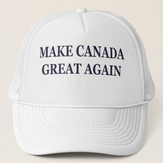 Casquette Rendez le Canada grand encore (Devant)