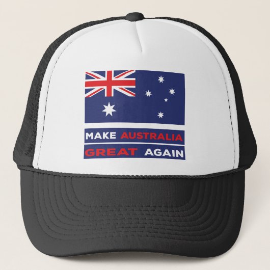 Casquette Rendre sa grandeur à l'Australie (Devant)