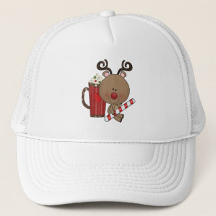 Casquette Renne de Rudy avec du cacao