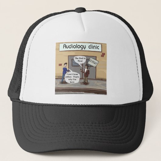 Casquette Repent for the Audiologist Office Funny (Devant)