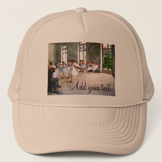 Casquette Répétition de ballet (Devant)