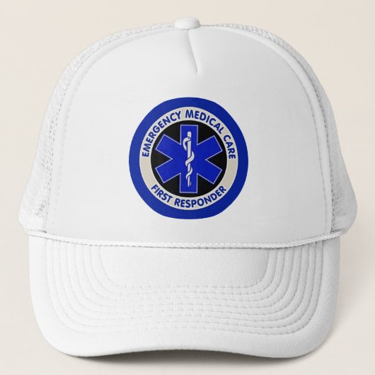 Casquette Répondeur de soins médicaux de secours premier (Devant)