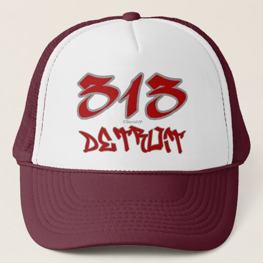 Casquette Représentant Detroit (313) (Devant)