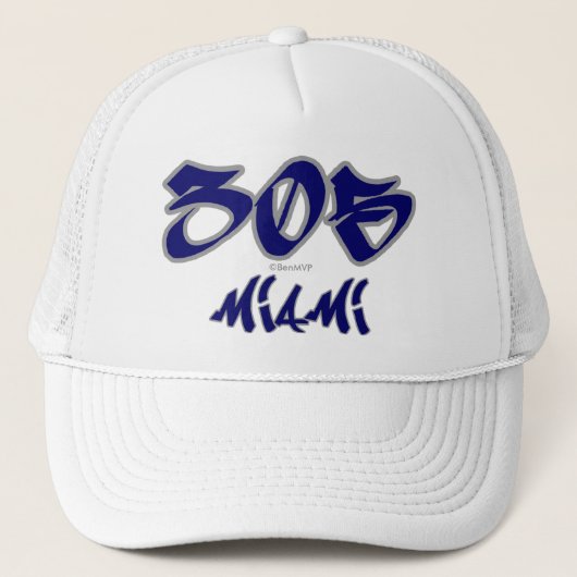 Casquette Représentant Miami (305) (Devant)