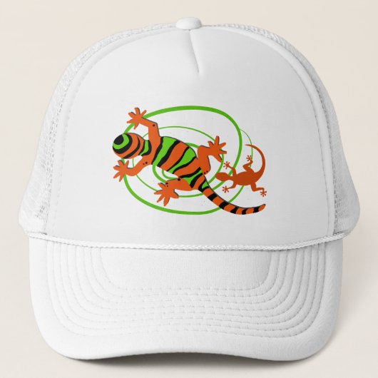 Casquette Reptile Cool Gecko Lizard (Devant)