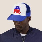 Casquette républicain des éléphants (En situation)