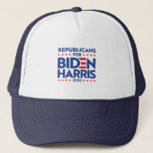 CASQUETTE REPUBLICANS FOR BIDEN HARRIS (Devant)