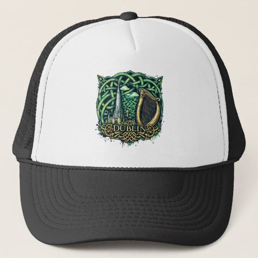 Casquette République d'Irlande de Dublin (Devant)