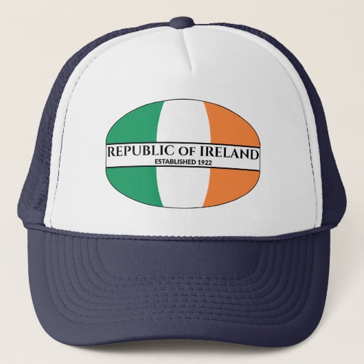 Casquette République d'Irlande Fondée en 1922 drapeau irland (Devant)