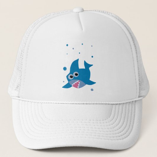 Casquette Requin bleu (Devant)