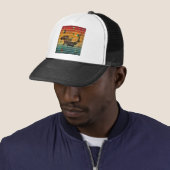 Casquette Requin spatial vintage amusant (En situation)