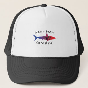 Casquette Requins du Costa Rica - plage de nosara