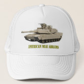 CASQUETTE RÉSERVE AMÉRICAINE M1A1 ABRAMS (Devant)