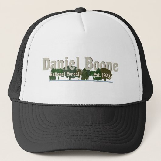 Casquette Réserve forestière de Daniel Boone (Devant)